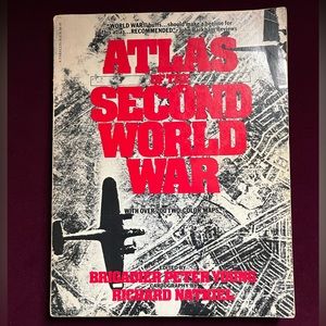 Atlas of The Second World War Paperback Book